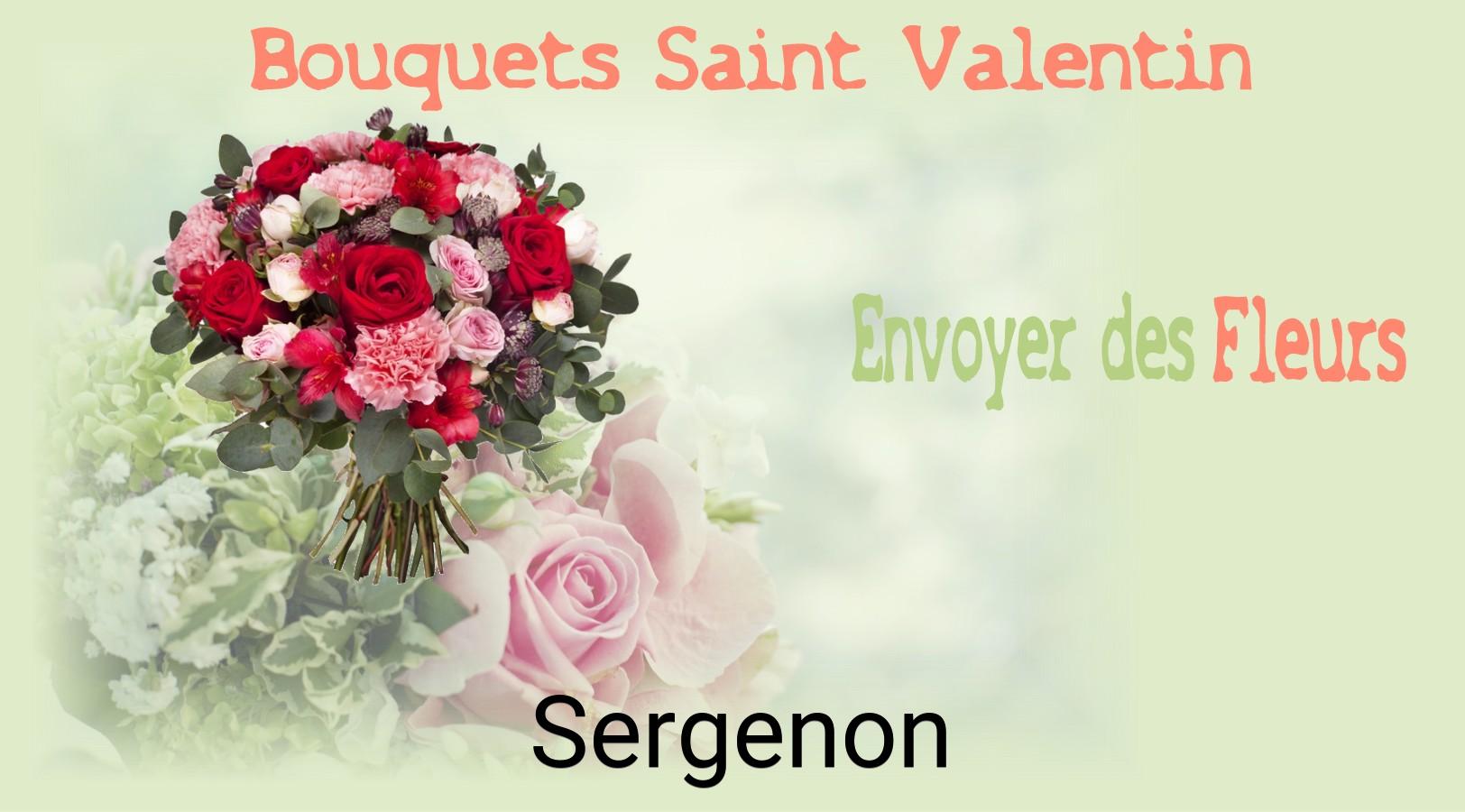 Roses de Saint-Valentin livrées à Sergenon