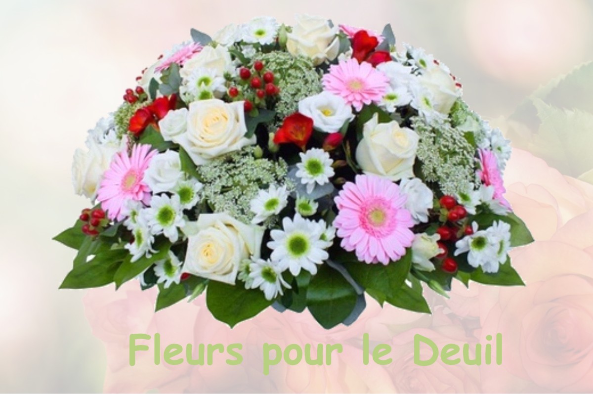 fleurs deuil SERGENON